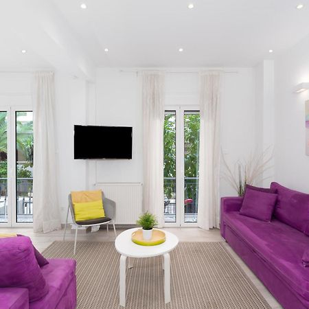 Spacious Modern Apartment In Athens Near Metro Luaran gambar